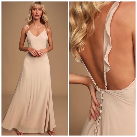 Lulus Dresses & Skirts - Lulus Meteoric Blush Maxi Dress